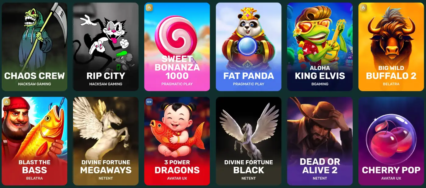 Royalen Casino game library